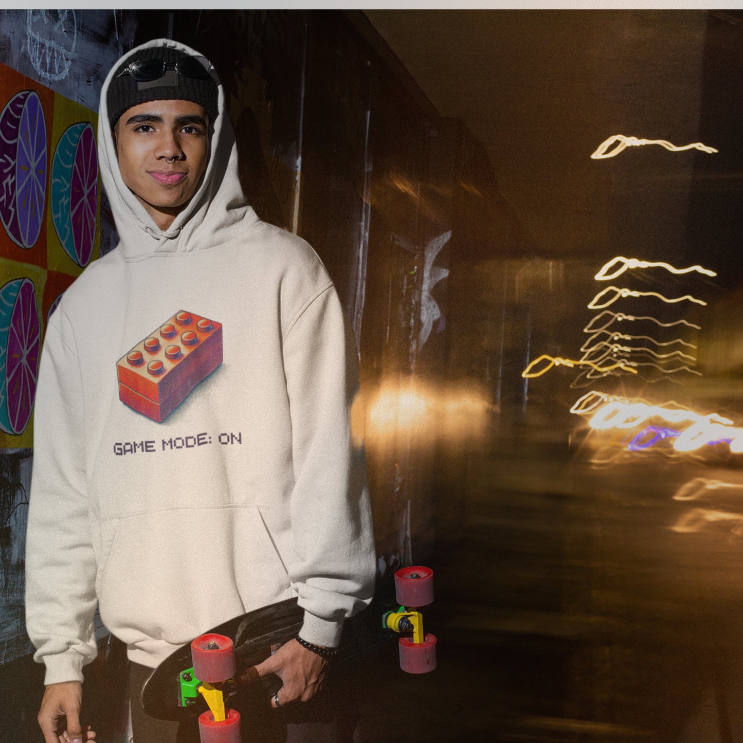 Game Mode On Lego Adidas Fleece Hoodie